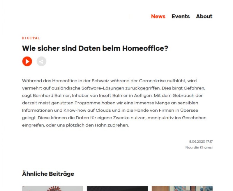 Radio32 Datensicherheit im Homeoffice 2